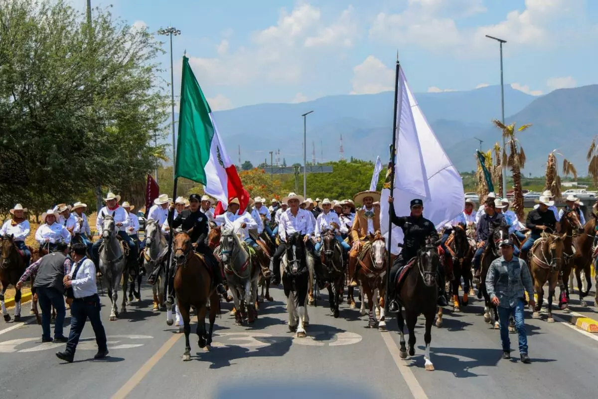 Tamaulipas cabalga unido y reafirma su compromiso con la soberanía y la transformación de México