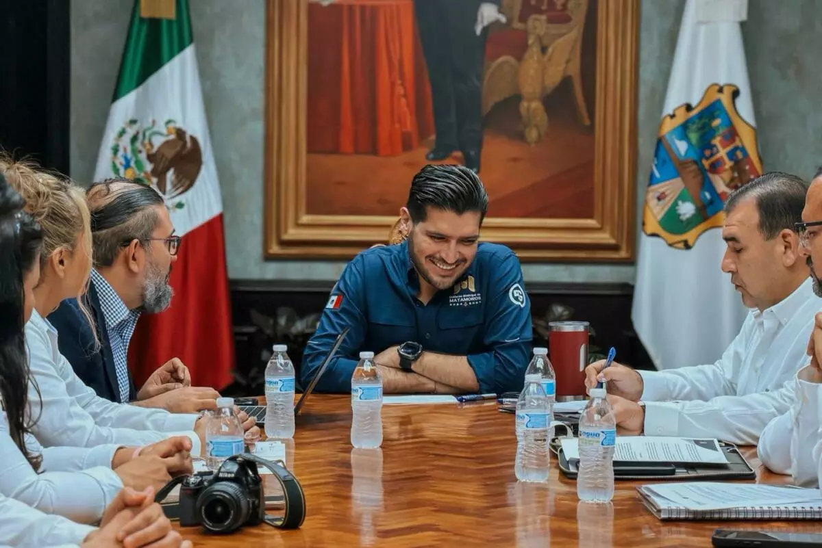 El alcalde Beto Granados analiza proyecto estatal para agilizar procesos del sector energético en Matamoros