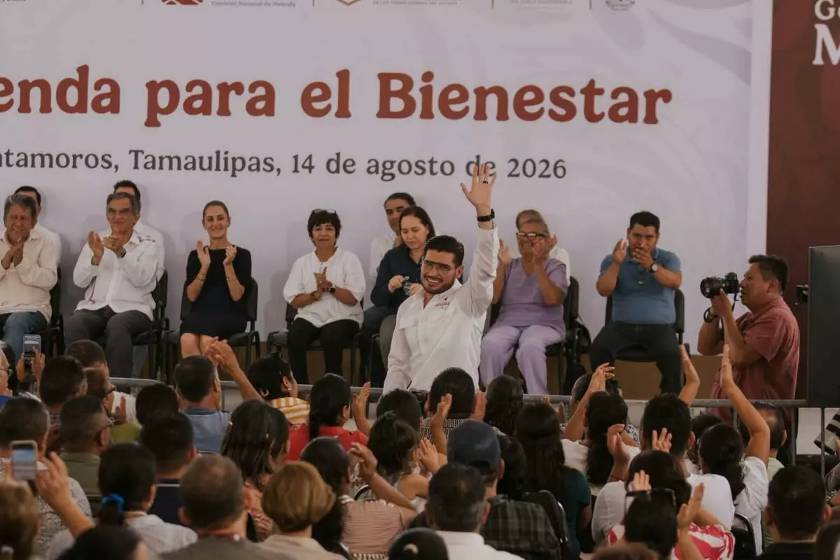 El alcalde Beto Granados destaca visita de Claudia Sheinbaum y avances de Vivienda para el Bienestar en Matamoros
