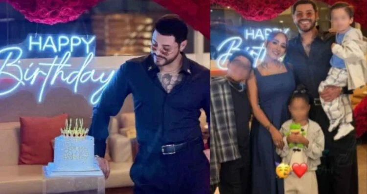 Así festejó Eduin Caz su cumpleaños junto a sus seres queridos