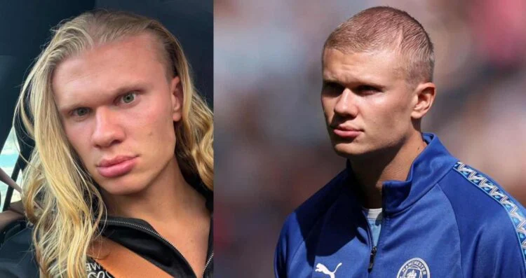 Erling Haaland sorprende con radical cambio de look y desata reacciones