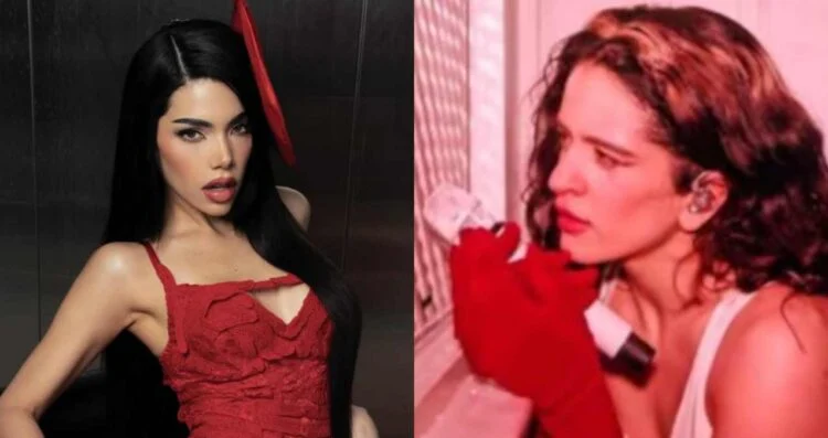 Kenia Os habla sobre su ex pareja en concierto de Rosalía