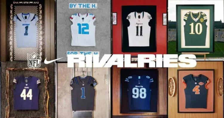 NFL y Nike presentan los uniformes Rivalries 2026