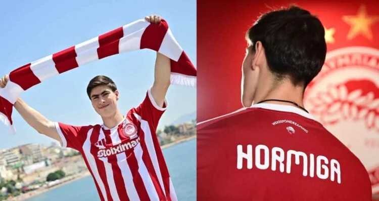 Olympiacos FC presenta a la ‘Hormiga’ González como su nuevo jugador