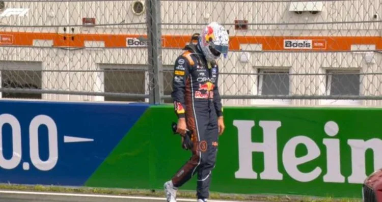 Max Verstappen abandona el GP de Países Bajos tras fuerte accidente