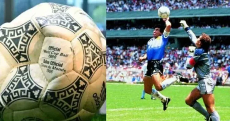 Subastan balón de la ‘Mano de Dios’ de Maradona por 3.35 millones de dólares