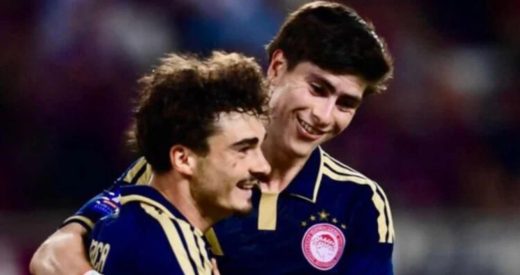 “Hormiga” González marca su primer gol en Europa con Olympiacos