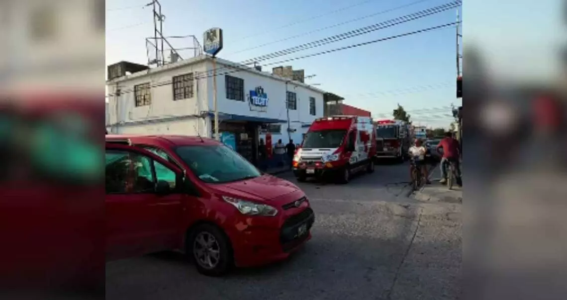 Fuerte choque entre camionetas deja lesionados en Matamoros, Tamaulipas