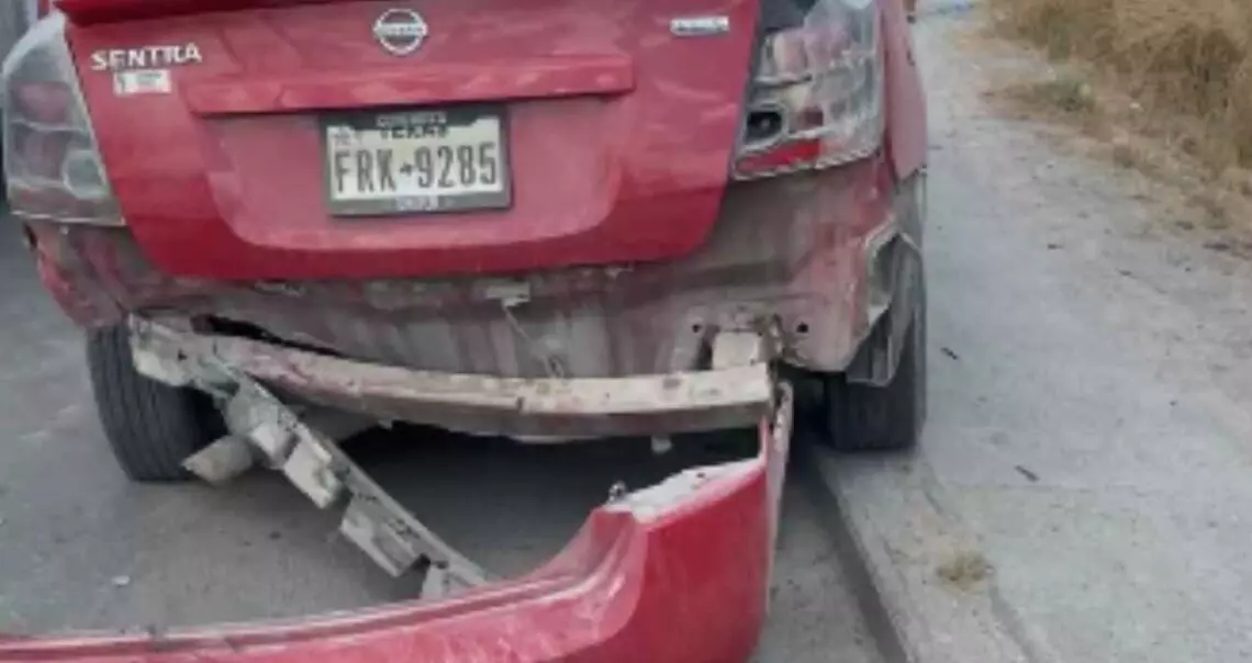 Fuerte percance múltiple deja lesionados en Matamoros, Tamaulipas