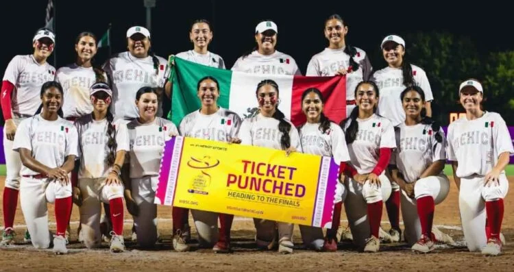 Selección Mexicana de Sóftbol Femenil asegura boleto al Mundial 2027