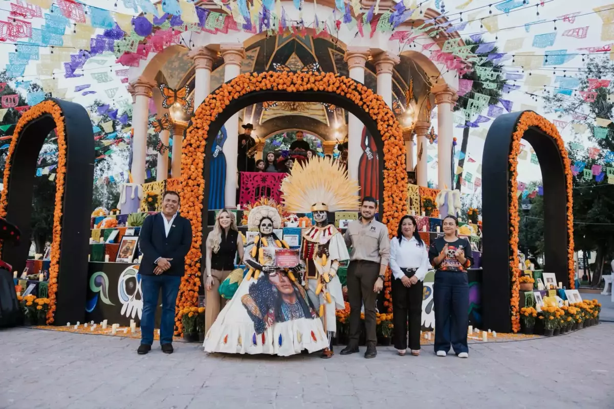 El alcalde Beto Granados inaugura la octava edición del Festival de la Huesuda en Matamoros