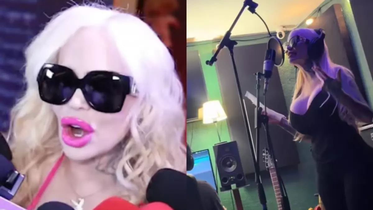 Sabrina Sabrok graba canción y en redes la critican por estar “desafinada»: ¡Ella explota! “Peor que Ángela”